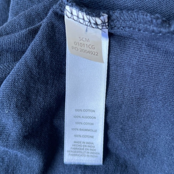 Alternative Apparel Classic Fit Long Sleeve Navy Blue Tee - Size XS - Picture 8 of 9